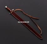 Hand Forged Damascus Viking Sword with Sheath