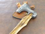Personalized Viking Bearded Carbon Steel Hatchet