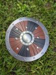 12-Inch Wooden Viking Shield with Foam Backing