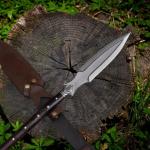 Handmade Carbon Steel Viking Spear Sword