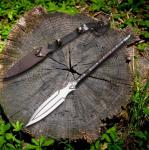 Handmade Carbon Steel Viking Spear Sword