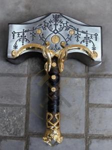 Viking Mjolnir Hammer | Norse Mythology Collectible