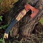 Custom High Carbon Steel Viking Axe 17.5 Inch
