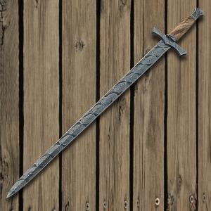 Custom Viking Sword 31" Forged Damascus Steel