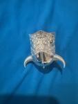 Modern .999 Silver Viking Helmet Decoration