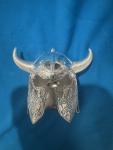 Modern .999 Silver Viking Helmet Decoration