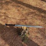 Custom Carbon Steel Tactical Viking Hunting Sword