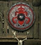 Viking Wooden Shield 24” - Christmas Decor