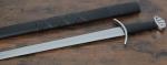 40” Viking Sword with Scabbard and Steel Hilt