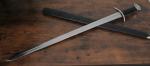 40” Viking Sword with Scabbard and Steel Hilt