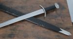 40” Viking Sword with Scabbard and Steel Hilt