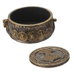Viking Thor Hammer Dragon Longship Jewelry Box