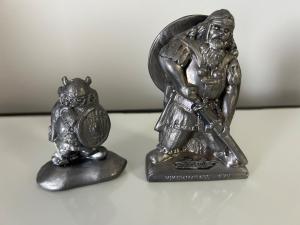 Vintage Iceland Souvenir Viking Figure Collectible