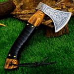 Custom Carbon Steel Viking Tomahawk Axe