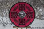 Viking Round Shield - Wood and Steel Armor