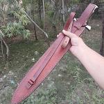 Viking Battle Ready Damascus Steel Short Sword