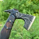 Viking Valhalla Carbon Steel Throwing Axe with Sheath