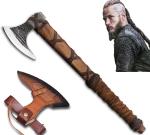 Ragnar Lothbrok Inspired Viking Bearded Axe