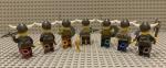 LEGO Viking Minifigure Set: 7 Warriors & Weapons