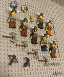 LEGO Viking Minifigure Set: 7 Warriors & Weapons