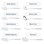 Viking Culinary 8-Piece Stainless Steel Utensil Set