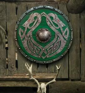 30-Inch Viking Eagle Shield - Valhalla Design