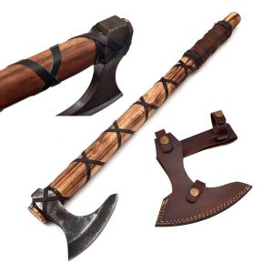 Ragnar Lothbrok Viking Axe - 21" Hand-Forged Steel