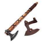 Ragnar Lothbrok Viking Axe - 21" Hand-Forged Steel