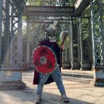 Viking Shield Axe Toy for Warrior Costume Play