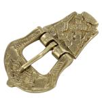 Viking Age 100% Brass Decorative Belt Buckle