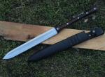 Custom Carbon Steel Viking Spear Sword