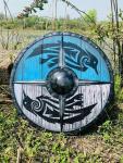 Ragnar Viking Battle-Ready Wooden Shield - 24