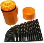 Norseman 29-Piece Drill Bit Set, 135° Point