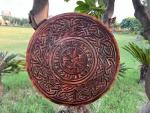Viking Handcarved Battle-Ready Design Shield