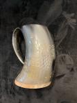 Viking Ox Horn Drinking Mug