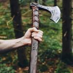 Viking Norse Berserker Axe with Sheath – 40