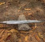 Custom Carbon Steel Blade Viking Spear Sword