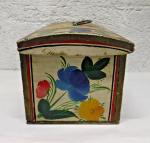 Hand-Painted Norwegian Rosemaled Tine Box