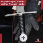 Knights Templar Sword with Carbon Steel Blade