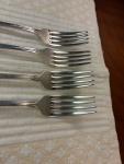 Magnus AASE 40g Norwegian Silver Plate Forks 4-Pack