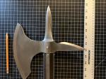 Norseman Hand-Forged Carbon Steel Battle Axe