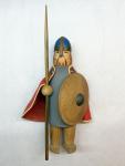 Vintage Viking Oslo Wood Doll Toy Figurine