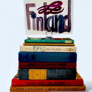 Scandinavian Vintage Books: Art and Culture Collection