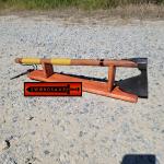 Viking Two-Handed Axe with Wood Handle