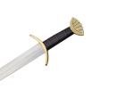 Ulfberht Viking Sword with Brass Guard, 37.5in