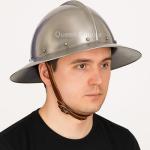 Queen's Medieval Kettle Hat Helmet for Cosplay