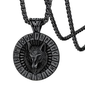 Norse Viking Wolf Pendant Necklace for Any Occasion