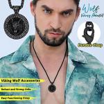 Norse Viking Wolf Pendant Necklace for Any Occasion