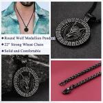Norse Viking Wolf Pendant Necklace for Any Occasion