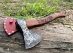 Viking Battle Ready Carbon Steel Throwing Axe